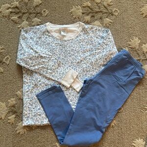 The Beaufort Bonnet Company Blue Comfy crew neck and mitzy sue slacks set